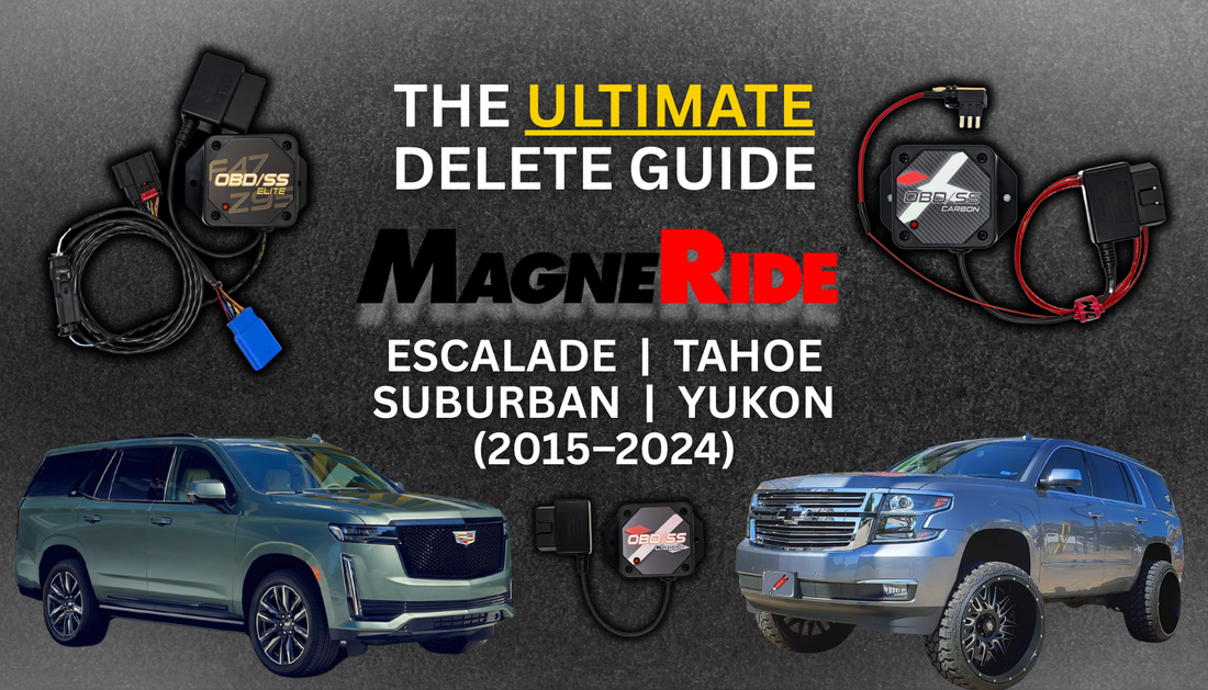 The Ultimate Guide to Bypassing MagneRide on GM Full-Size SUVs (2015-2026)